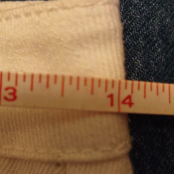 New Forever‎ 21 white denim button-up jean skirt size medium excellent condition - Picture 5 of 5